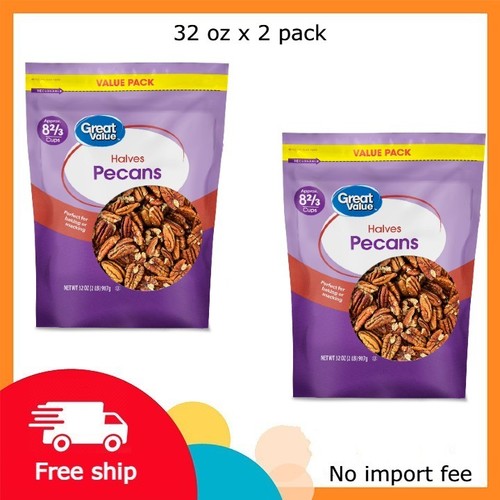 Great value pecan halves - value, halves,