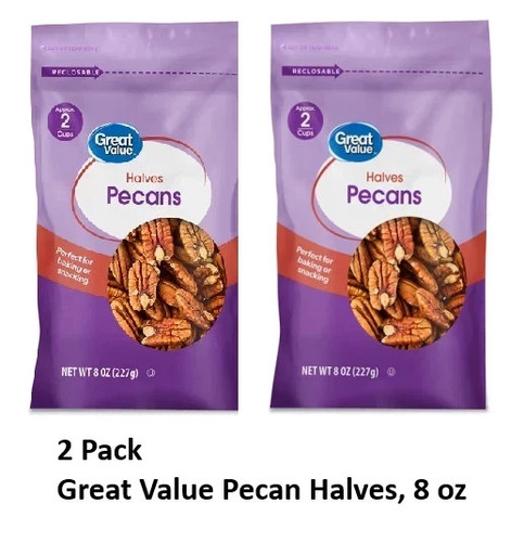 Great value pecan halves oz - value, 8